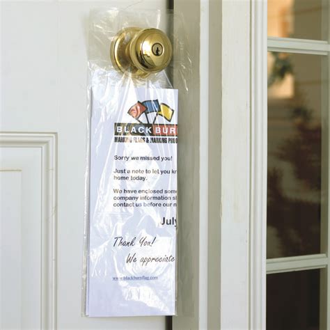 door hanger bags office depot.